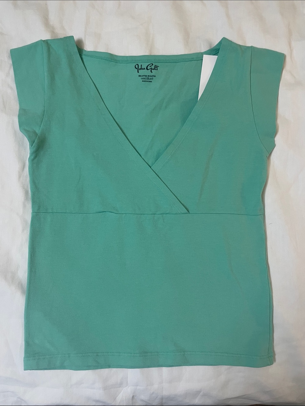 Brandy Melville Teal Amara top